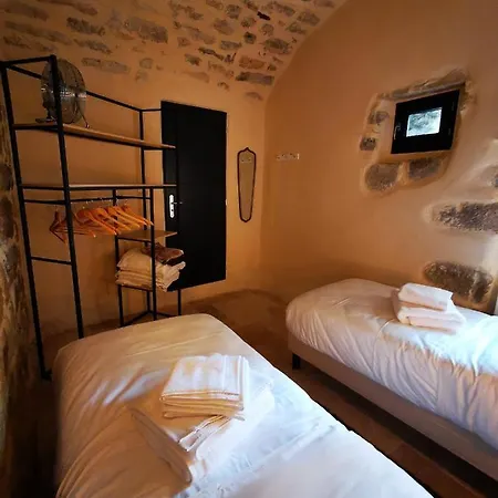 Magnifique En Pierres 6 Personnes Avec Piscine Privee Ardeche Plein Sud *